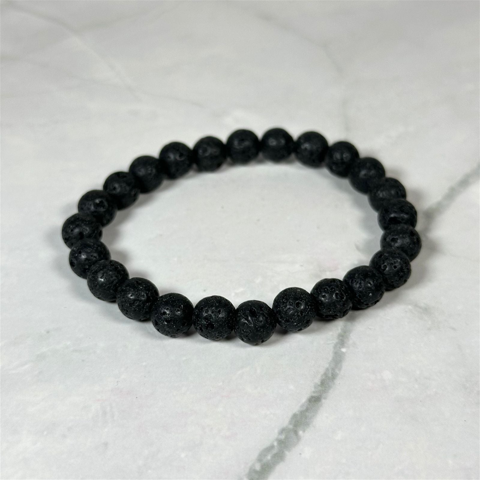 Bracelet Pierre de Lave (8mm) - Aeternum - Bracelet Pierre de Lave (8mm) - # boutique ésoterisme# - #wicca# 