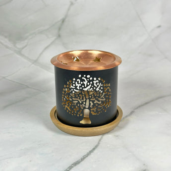 Brûleur d'encens Arbre de vie pour briques Aromafume - Aeternum - Brûleur d'encens Arbre de vie pour briques Aromafume - # boutique ésoterisme# - #wicca# 