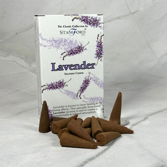 Encens en cônes Lavande - Aeternum - Encens en cônes Lavande - # boutique ésoterisme# - #wicca# 