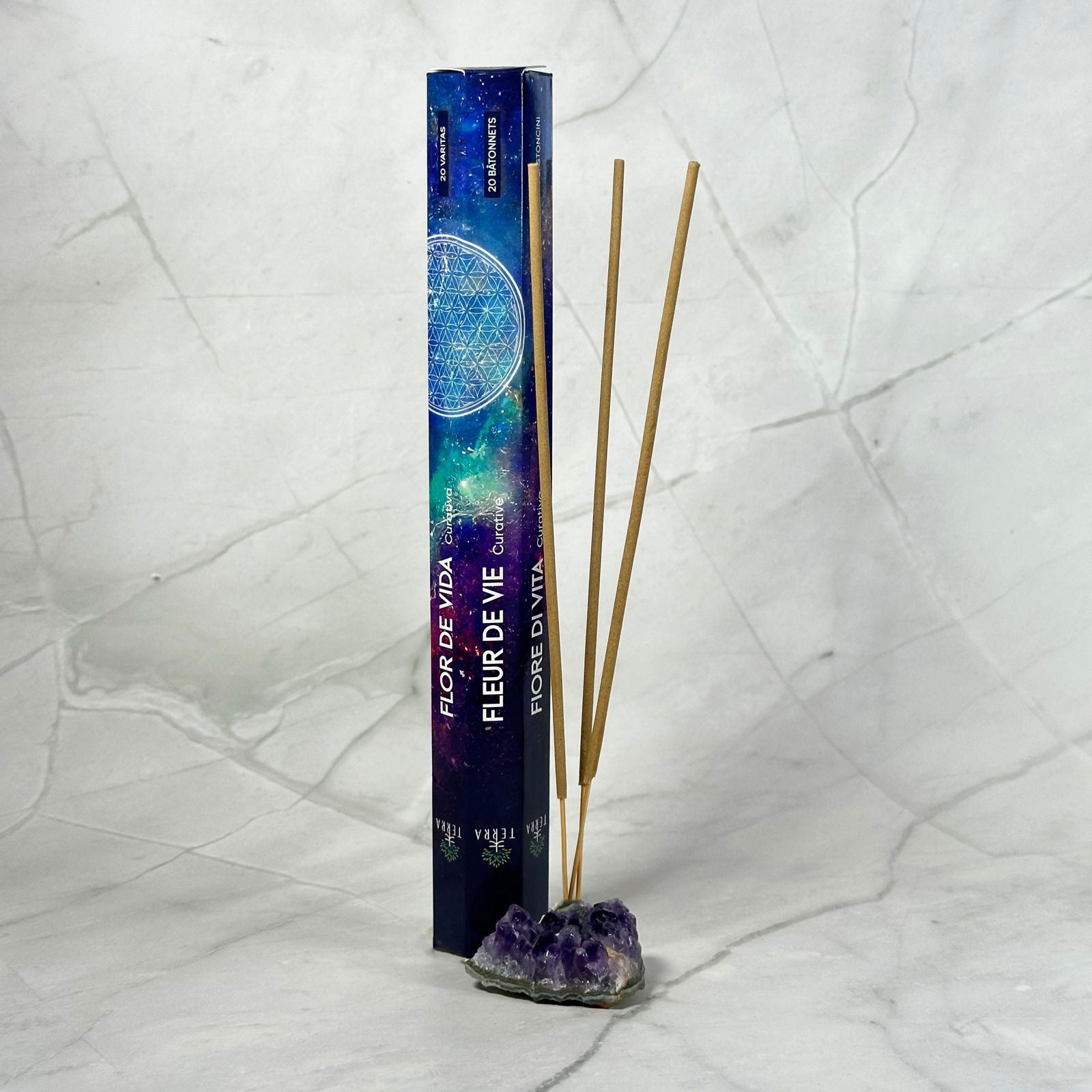 Encens sans charbon Fleur de Vie - Aeternum - Encens sans charbon Fleur de Vie - # boutique ésoterisme# - #wicca# 