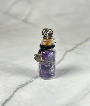 Amethyst Vial to Enhance Spirituality