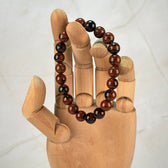 Bracciale Ossidiana Mogano (8mm)