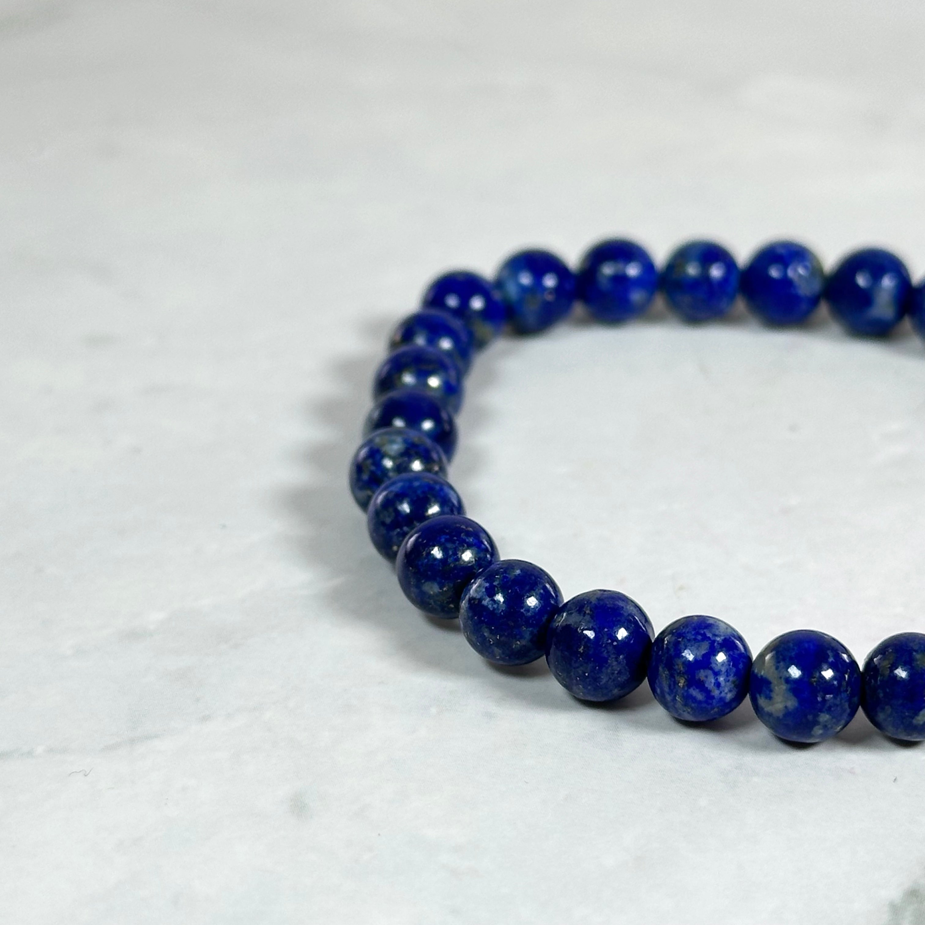 Bracelet Lapis-Lazuli (6mm)