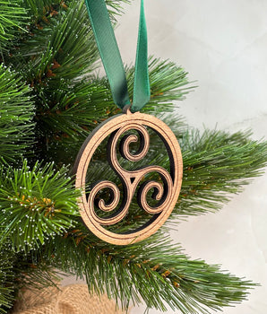 Décoration sapin Triskèle (pack x3)