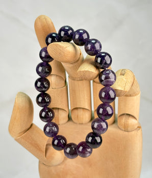 Bracelet Améthyste Dark (10mm)