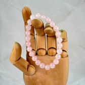 Bracelet Quartz Rose (8mm)