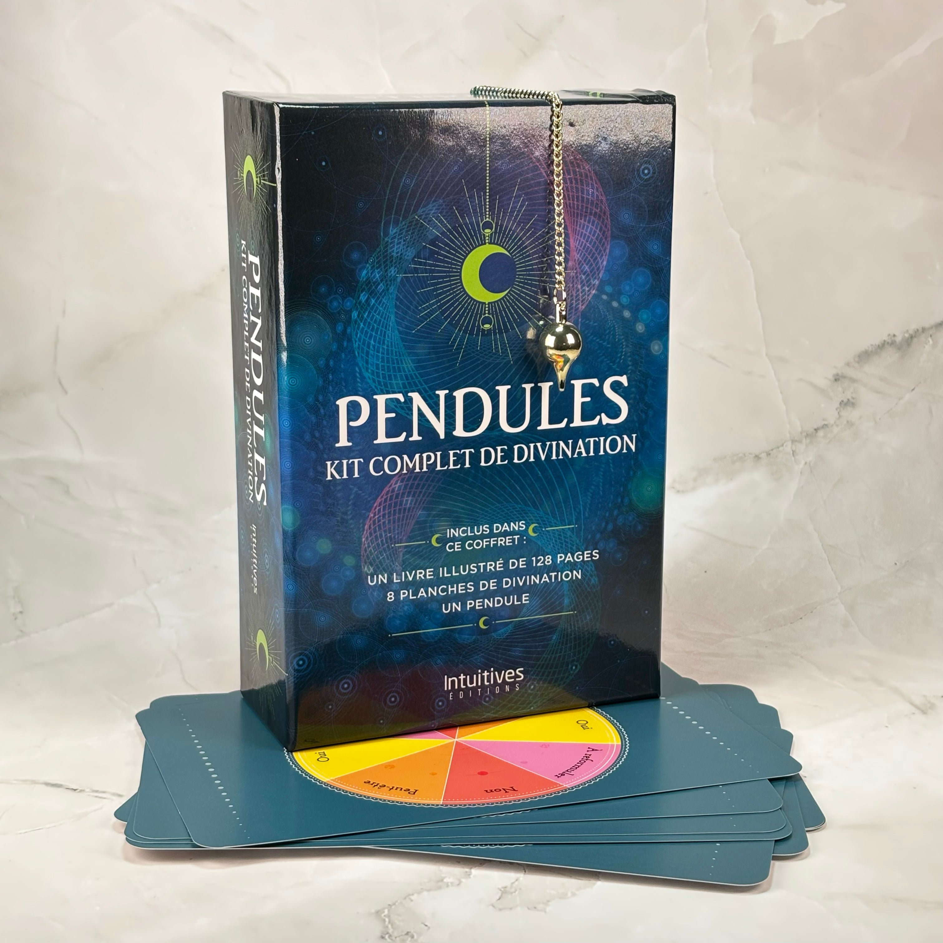 UKCOCO Planche De Divination Bois Pendule - Outil Spirituel Décoratif Pour Débutants Et Prise De Décision