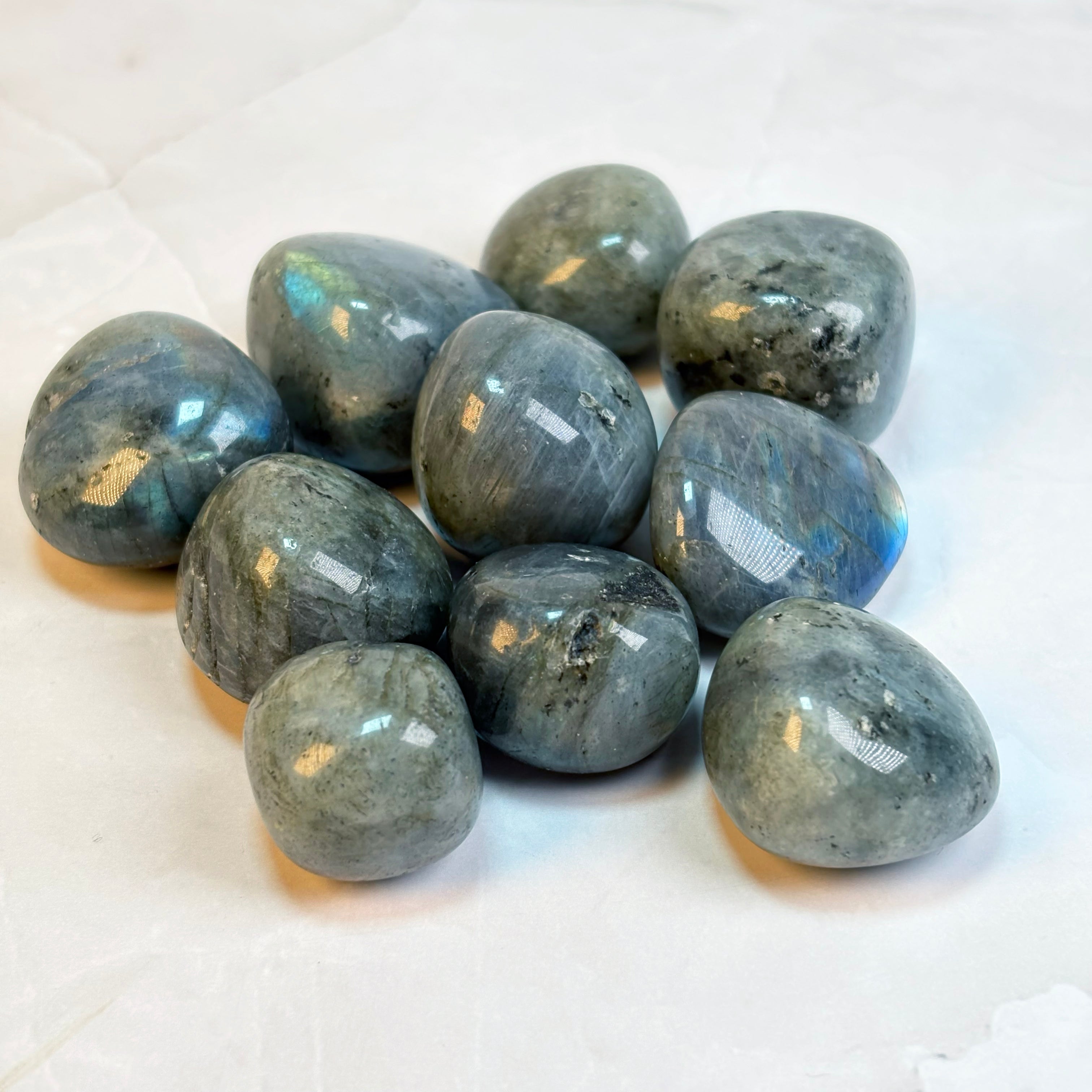 Pierre roulée Labradorite