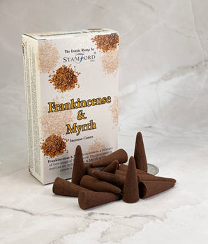 Encens en cônes Frankincense & Myrrhe
