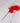 Aiguille vaudou rouge