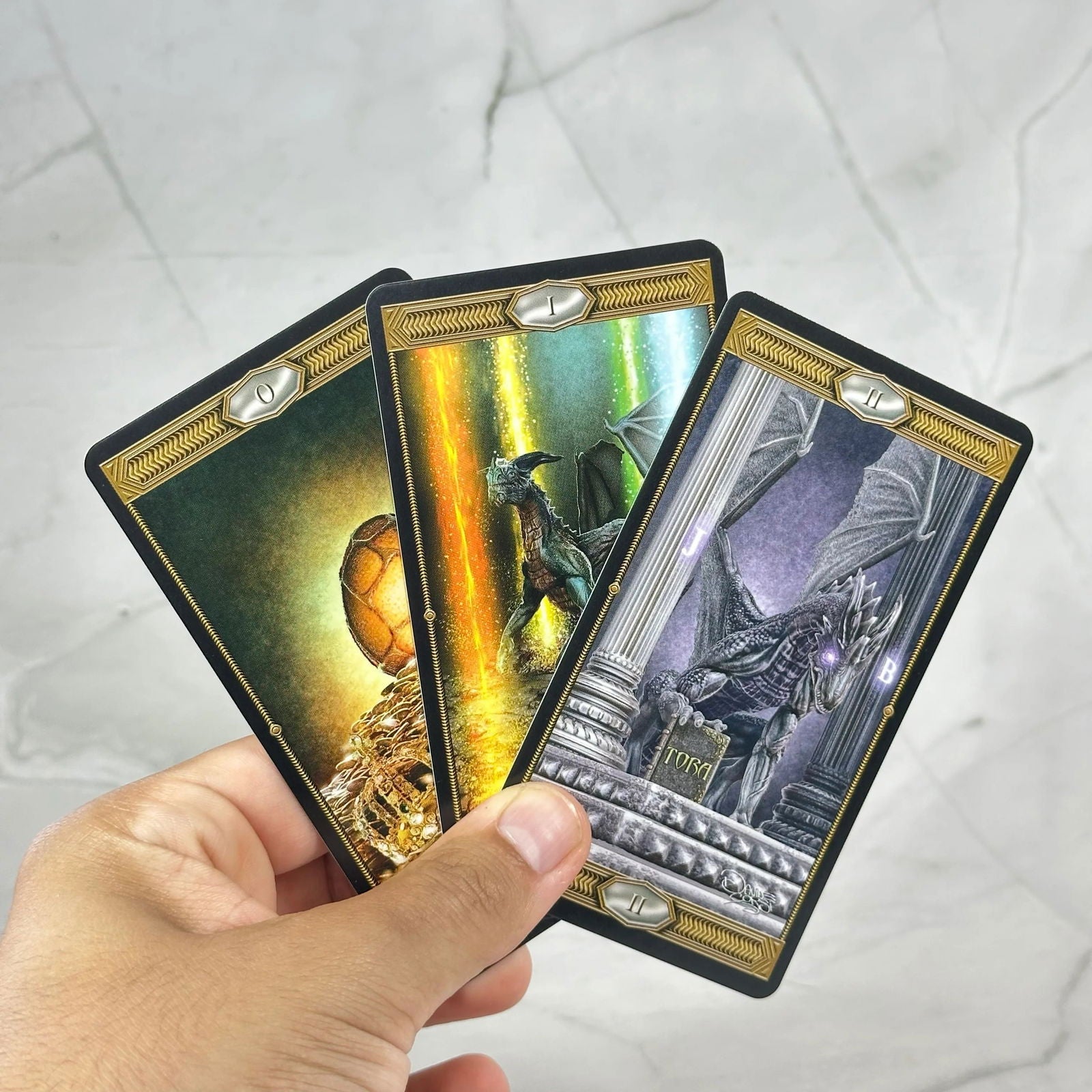 Le Tarot des Dragons - Aeternum - Le Tarot des Dragons - # boutique ésoterisme# - #wicca# 