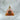 Orgonite pyramide Cristal de Roche & Quartz - Aeternum - a piece of pizza on a white paper towel  - # boutique ésoterisme# - #wicca# 