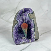 Pendule conique en Agate Indienne - Aeternum - Pendule conique en Agate Indienne - Aeternum - Pendule conique en Agate Indienne - Aeternum -