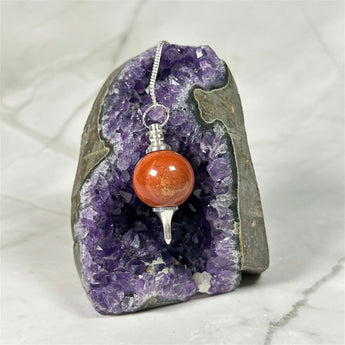 Pendule sphérique en Jaspe Rouge - Aeternum - Pendule sphérique en Jaspe Rouge - Aeternum - Pendule sphérique en Jaspe Rouge - Aeternum - #original_alt_text# - #esoterisme# - #wicca#  - #esoterisme# - #wicca#  - # boutique ésoterisme# - #wicca# 