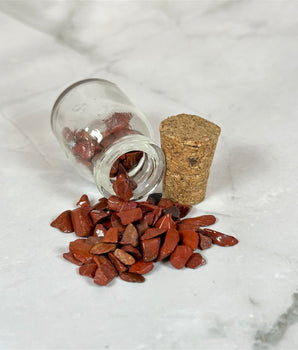 Petite fiole de Jaspe Rouge - Aeternum - Petite fiole de Jaspe Rouge - Aeternum - Petite fiole de Jaspe Rouge - Aeternum -