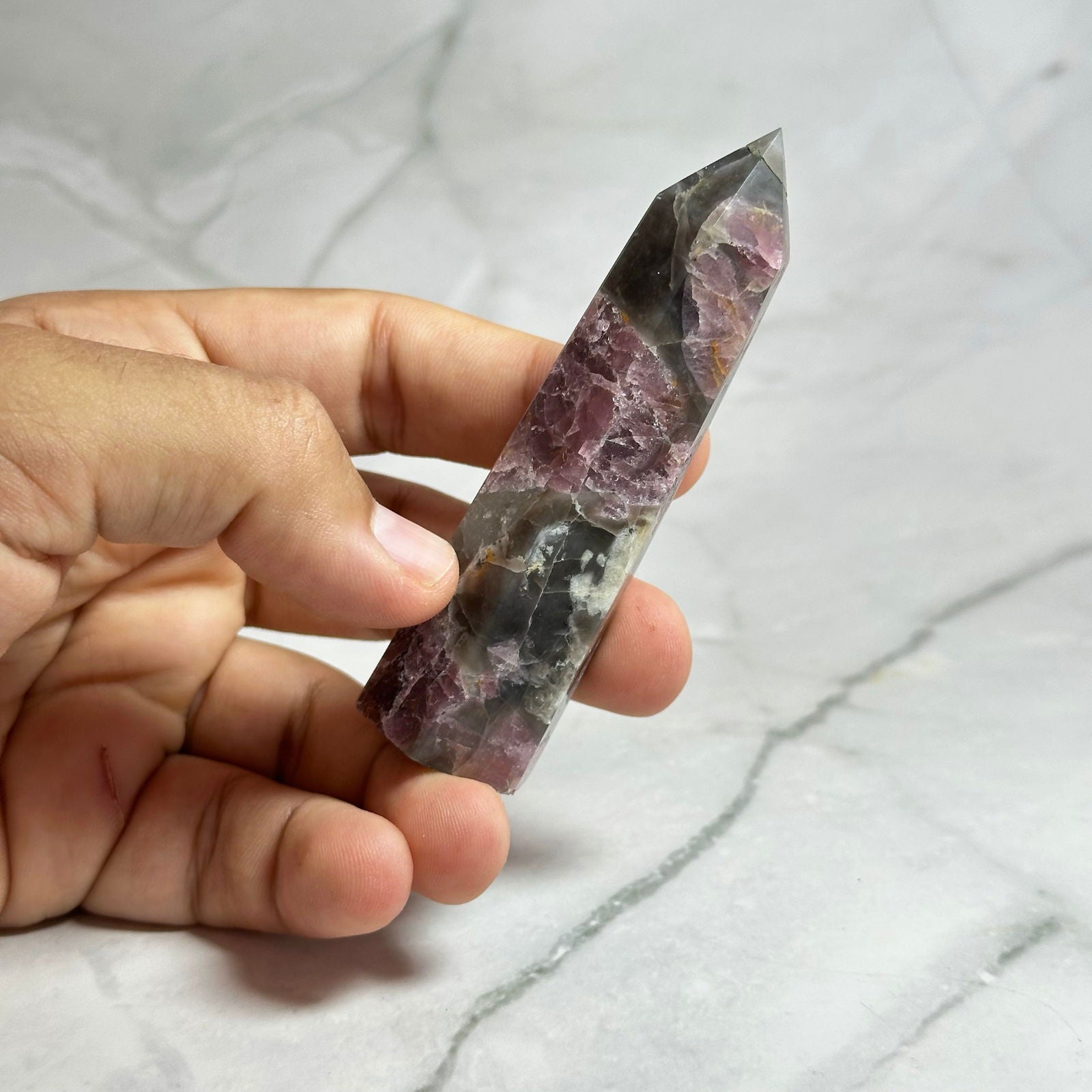 Pointe Tourmaline Rose - P3 - Aeternum - Pointe Tourmaline Rose - P3 - # boutique ésoterisme# - #wicca# 