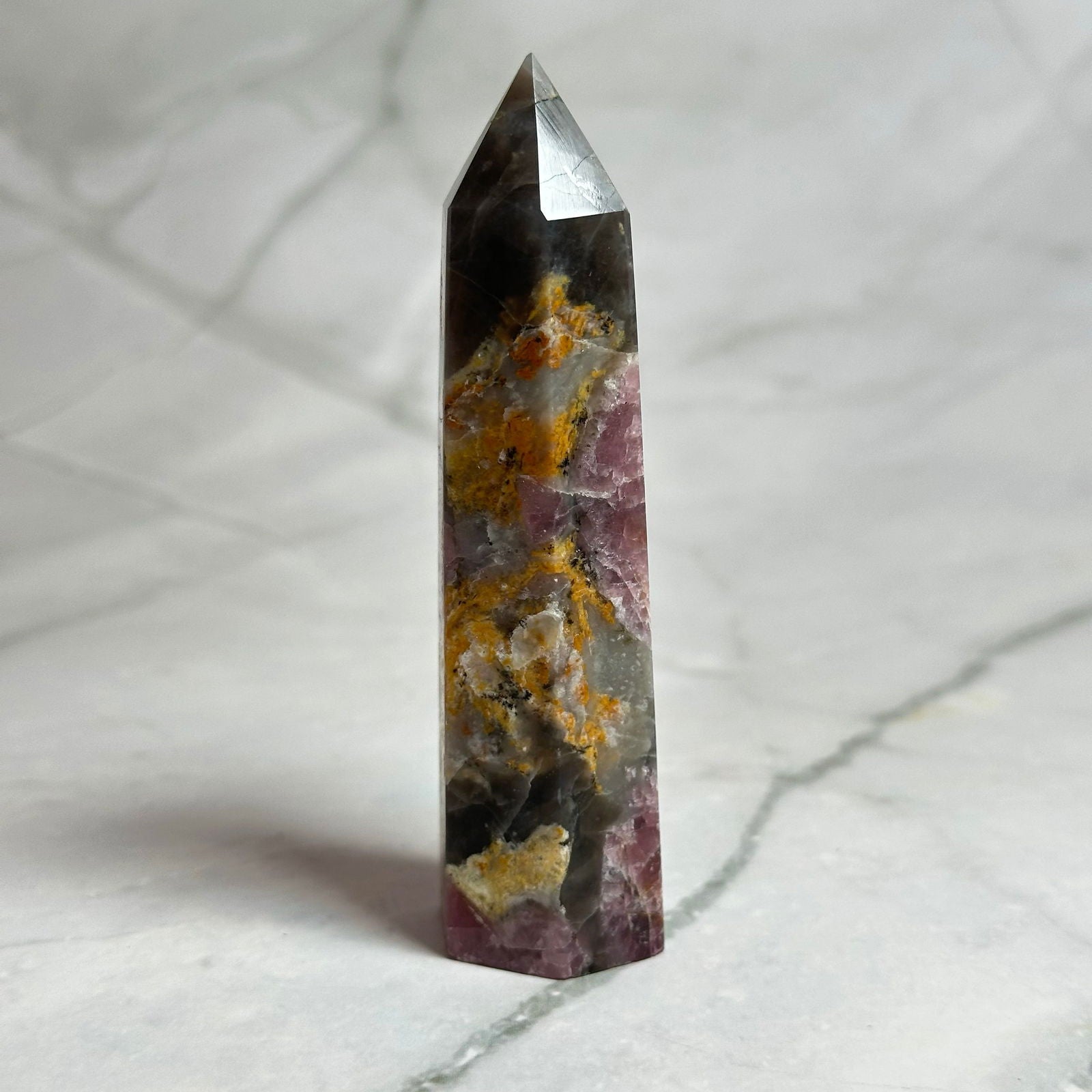 Pointe Tourmaline Rose - P3 - Aeternum - Pointe Tourmaline Rose - P3 - # boutique ésoterisme# - #wicca# 