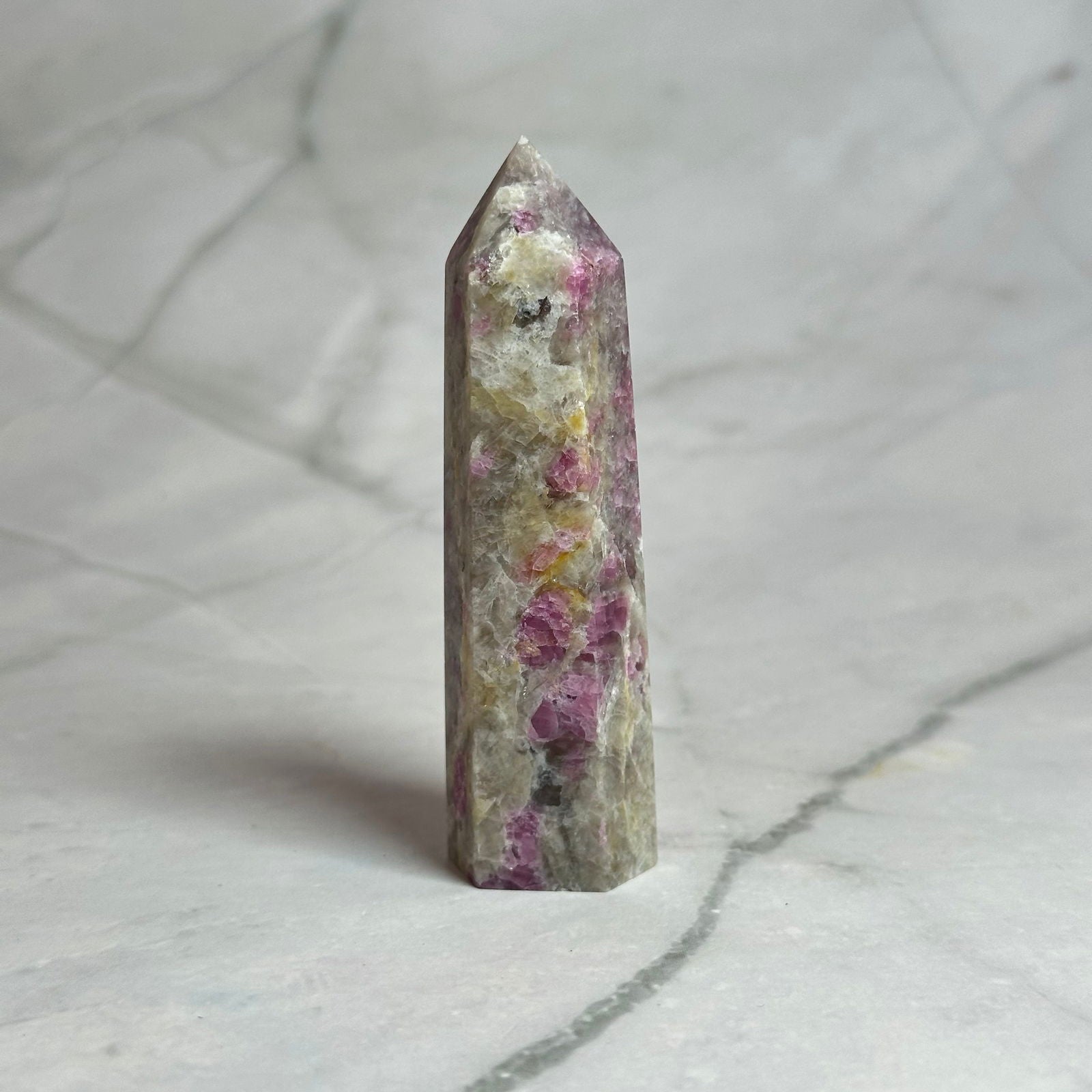 Pointe Tourmaline Rose - P6 - Aeternum - Pointe Tourmaline Rose - P6 - # boutique ésoterisme# - #wicca# 