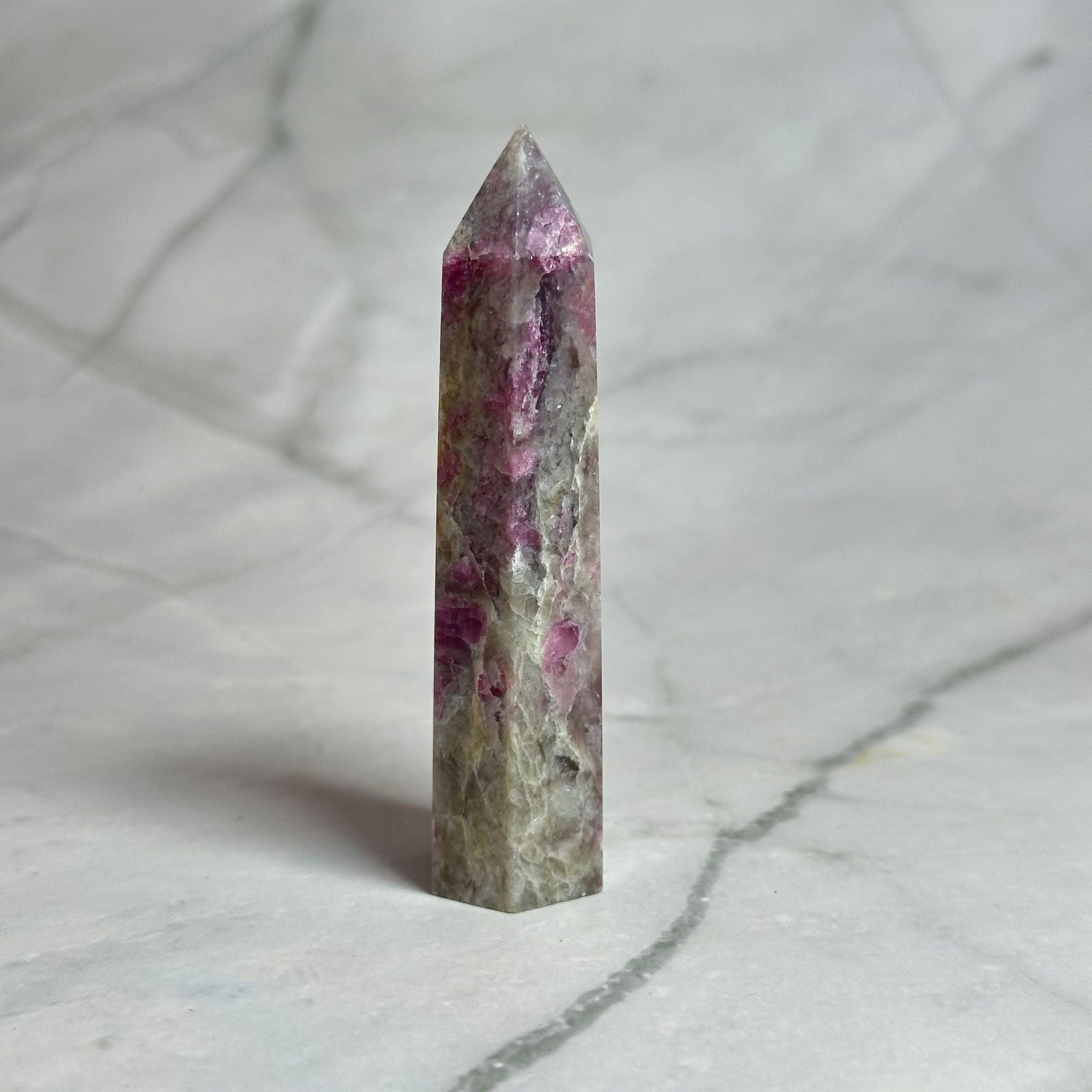 Pointe Tourmaline Rose - P6 - Aeternum - Pointe Tourmaline Rose - P6 - # boutique ésoterisme# - #wicca# 