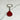 Porte-clés Jaspe Rouge - Aeternum - a pair of scissors on a white surface  - #esoterisme# - #wicca# 