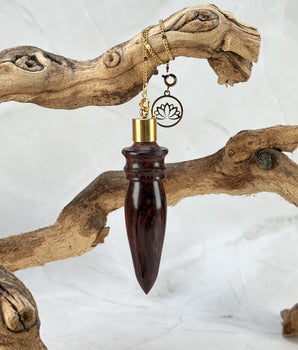 Pendule Originel en Palissandre - P1