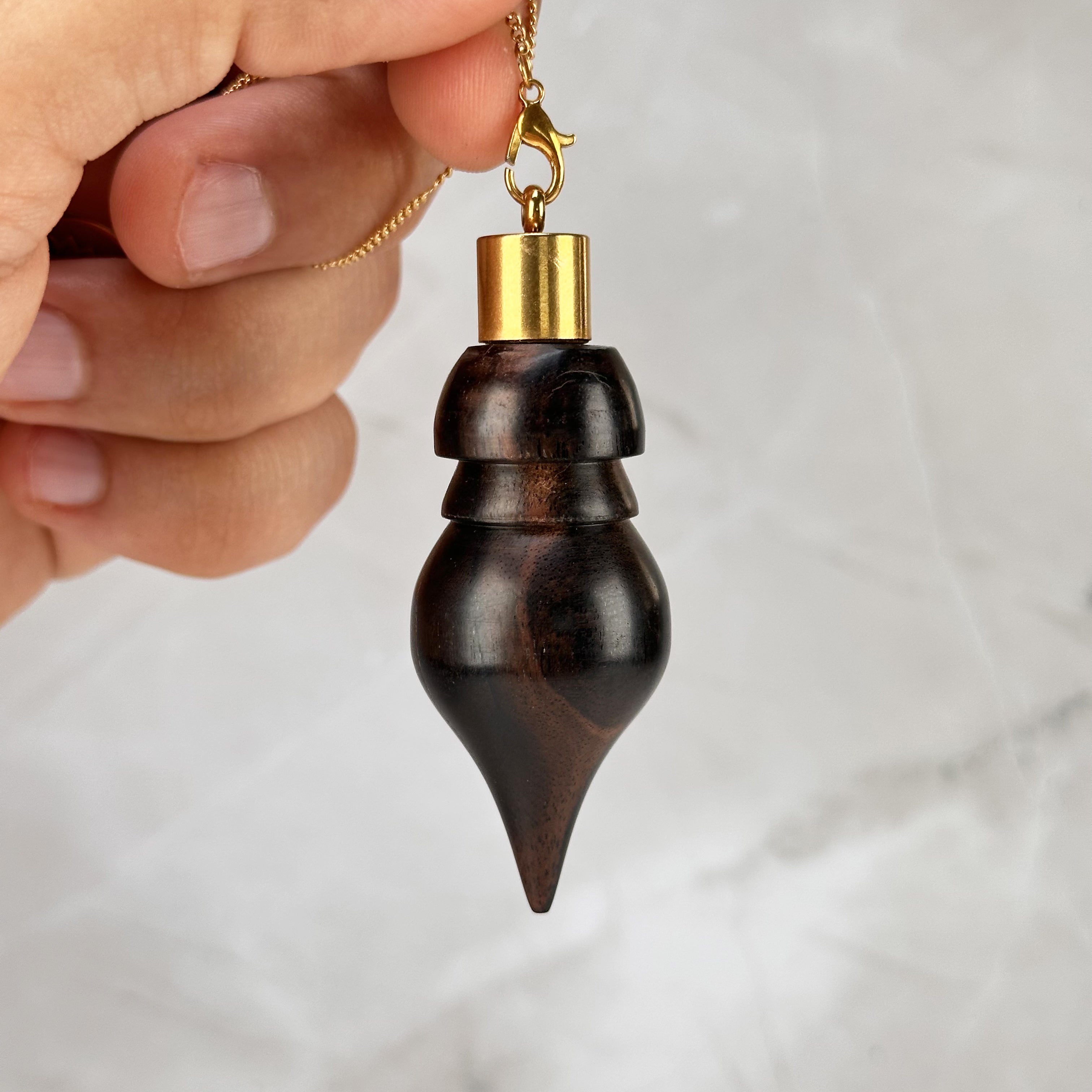 Pendule Obscura en Ébène