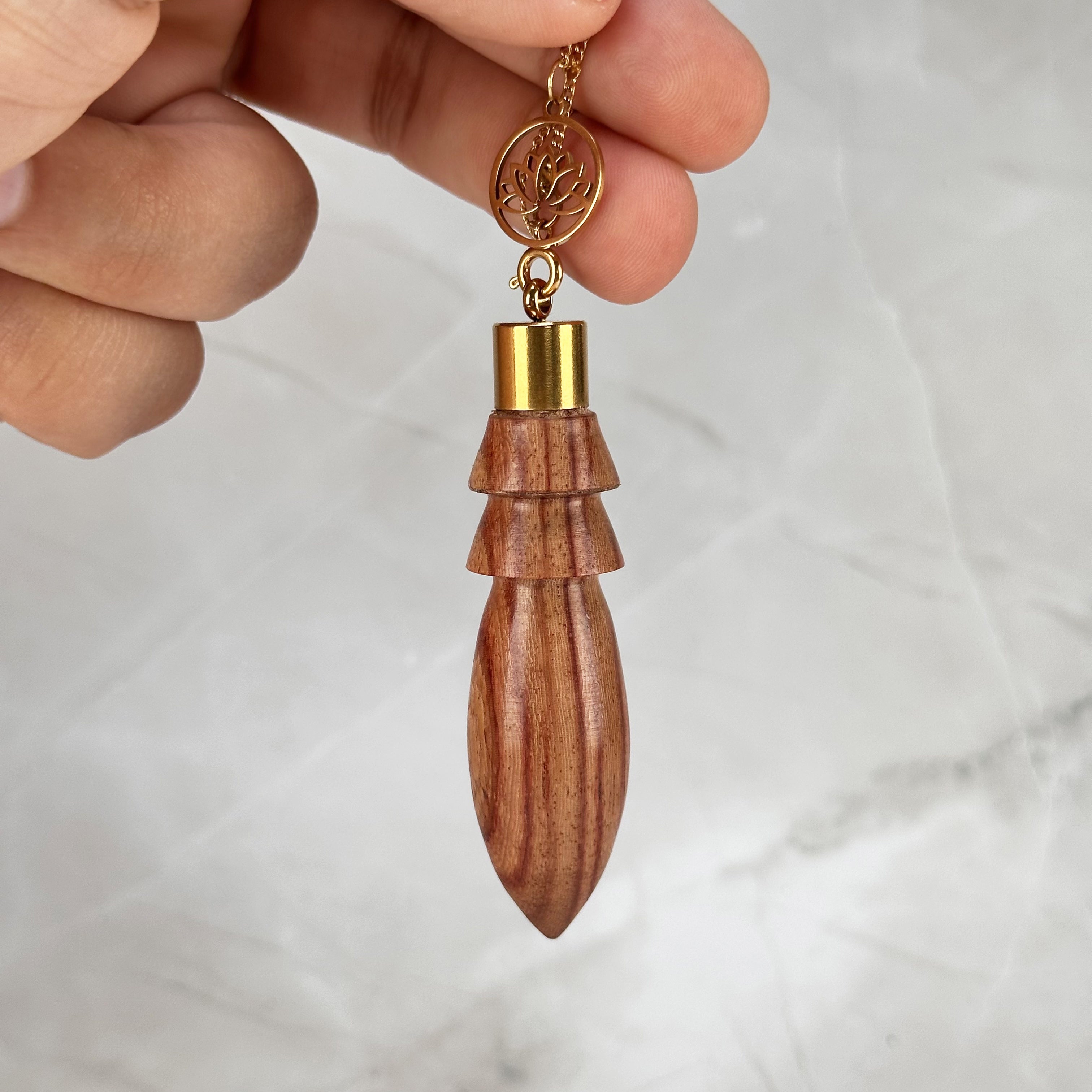 Pendule de Thoth en Bois de Rose