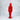 Bougie Dagyde femme (rouge)