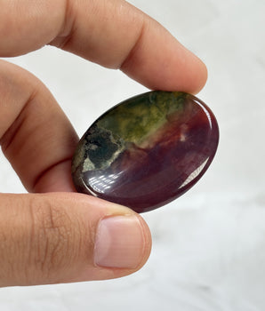 Worry Stone Jaspe Héliotrope