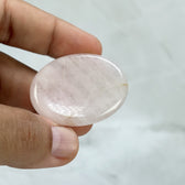 Worry Stone Quartz Rose