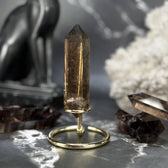 Double pointe Quartz Fumé - P6 (extra)