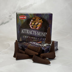 Encens en cônes Attire l'Argent