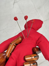 Ago voodoo Teschio rosso