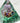 Orgonite pyramide Améthyste & Malachite