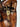 Chapelet Christ grain ovale en bois foncé